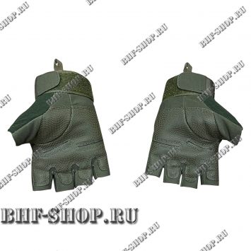 Тактические перчатки беспалые 1798-7,62 Gear, Олива