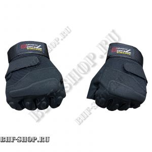 Тактические перчатки беспалые 1798-7,62 Gear, Черные
