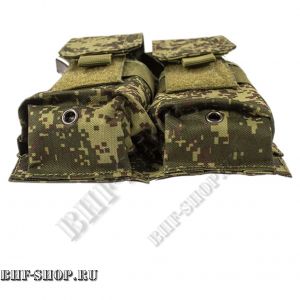 Подсумок закрытый для магазина на 2 отделения Tactica 762 PH-031 Пиксель