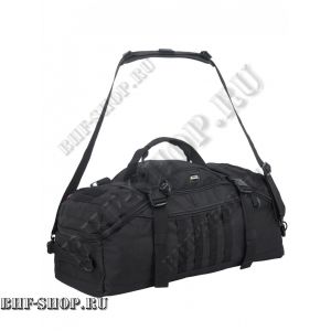Тактический рюкзак сумка (баул) Gongtex Traveller Duffle Backpack GB0308 на 95 литров Черный