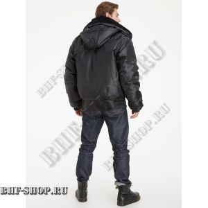 Куртка зимняя для ОХРАНЫ черная БШФ+ - 1 серия