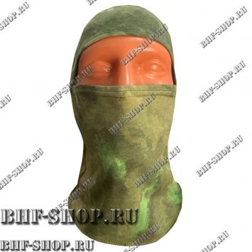 Балаклава-маска трикотажная Зеленый Мох