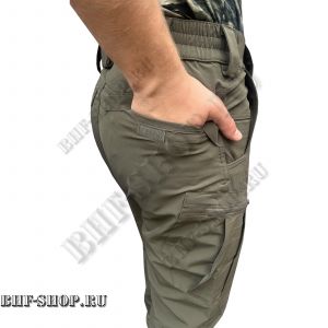Брюки тактические мембрана Tactical Elastx Pants Ranger Gongtex Хаки