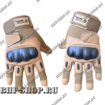 Перчатки тактические GONGTEX Tactical Gloves полнопалые Песок