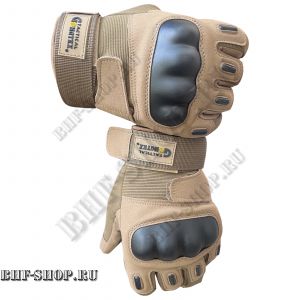 Перчатки тактические GONGTEX Tactical Gloves полнопалые Песок