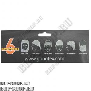 Балаклава-маска вискоза Gongtex 6 в 1 Мультикам