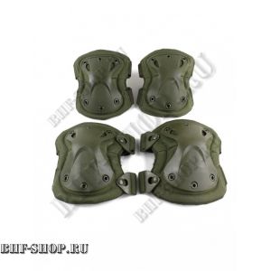 Наколенники и налокотники Tactica 7.62  X-Form Олива