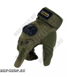 Перчатки тактические GONGTEX Tactical Gloves полнопалые Олива