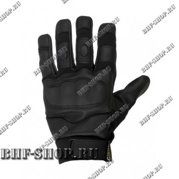 Перчатки тактические GONGTEX Tactical Gloves эко-кожа Черные