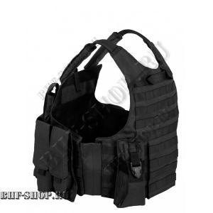 Бронежилет разгрузочный Tactical 047 Черный