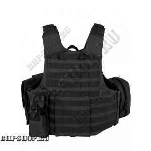 Бронежилет разгрузочный Tactical 047 Черный