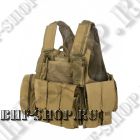 Бронежилет разгрузочный Tactical 047 Койот