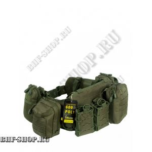 Разгрузочный пояс с подсумками GONGTEX Tactical Belt Kit 0047 Олива