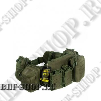 Разгрузочный пояс с подсумками GONGTEX Tactical Belt Kit 0047 Олива