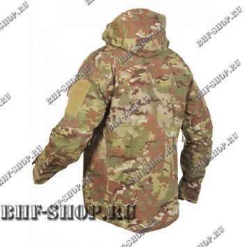 Куртка мужская тактическая 2в1, GONGTEX Alpha Hardshell Jacket Мультикам