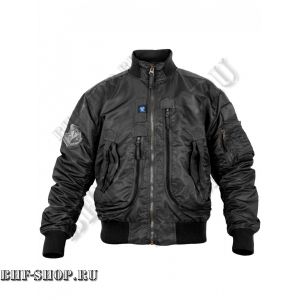 Куртка Пилот (бомбер) демисезонная 7,26 Armyfans G056A Черный
