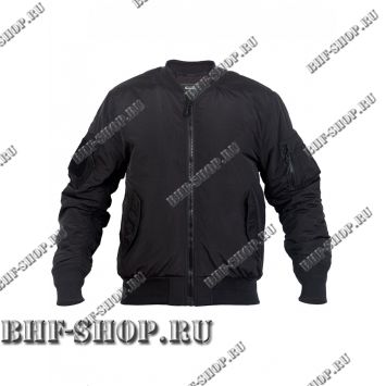 Куртка Пилот мужская утепленная (бомбер) GONGTEX Tactical Soft Flight Jacket Черный