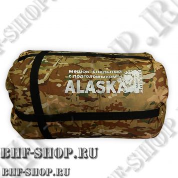 Спальный мешок BalMax ALASKA с подголовником -20° мультикам