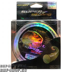 Леска Mitian Super Strong 0.30 мм. 100 м.