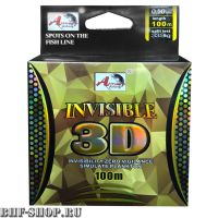Леска INVISIBLE 3D 0.18 мм. 100 м.