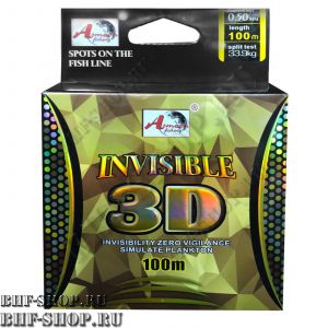 Леска INVISIBLE 3D 0.30 мм. 100 м.