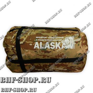 Спальный мешок BalMax ALASKA с подголовником -15° мультикам