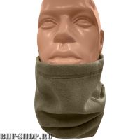 Зимний шарф труба из флиса Хаки