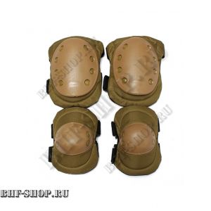 Наколенники и налокотники Tactica 7.62 O-Form Песок