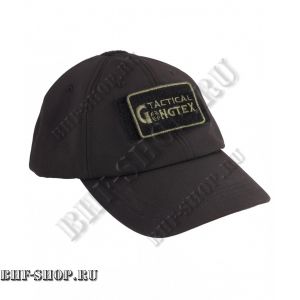 Кепка-бейсболка демисезонная Gongtex Softshell Cap, Waterproof, Черный