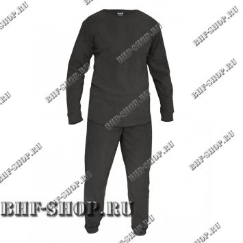 Термобелье ФЛИСОВОЕ Gongtex, Underwear Fleece Level 1, Черный