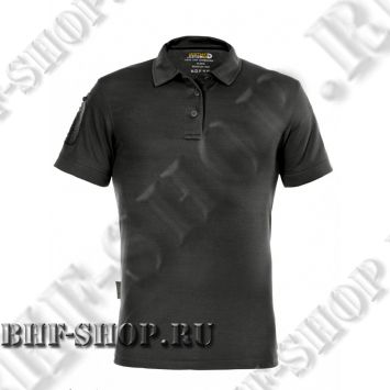 Поло мужское (футболка) Gongtex Performance Polo Shirt, черный