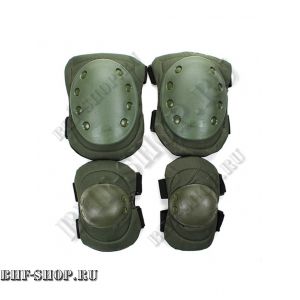 Наколенники и налокотники Tactica 7.62 O-Form Олива