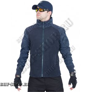 Куртка мужская флисовая GONGTEX Russian Flight Jacket Темно-Синий Нави