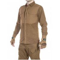 Рубашка флисовая мужская утепленная GONGTEX Superfine Fleece Shirt Койот