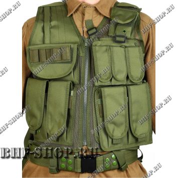 Жилет разгрузочный Unloading Combat Vest T-045 Олива