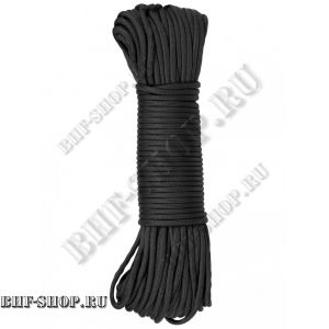 Паракорд GONGTEX Nylon, 30 м, 5мм, 11-ти жильный, 600LB Черный