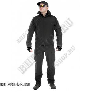 Костюм тактический GONGTEX GUNFIGHTER Softshell Черный